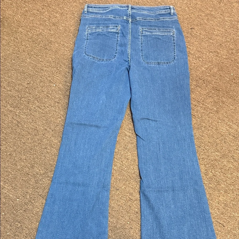 Knox Rose Denim Flare Jeans - Picture 3 of 3